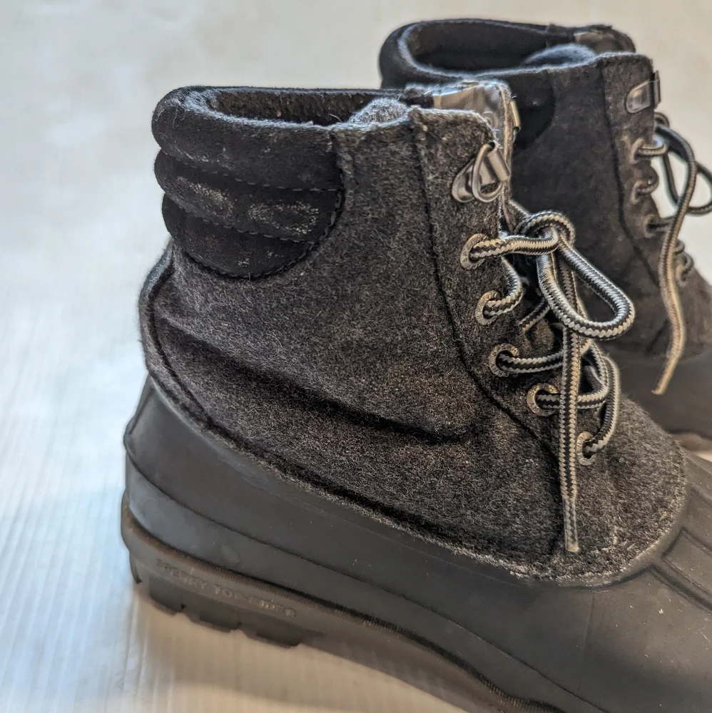 SPERRY Men's Avenue water resistant thinsulate wool blend lace-up duck boots